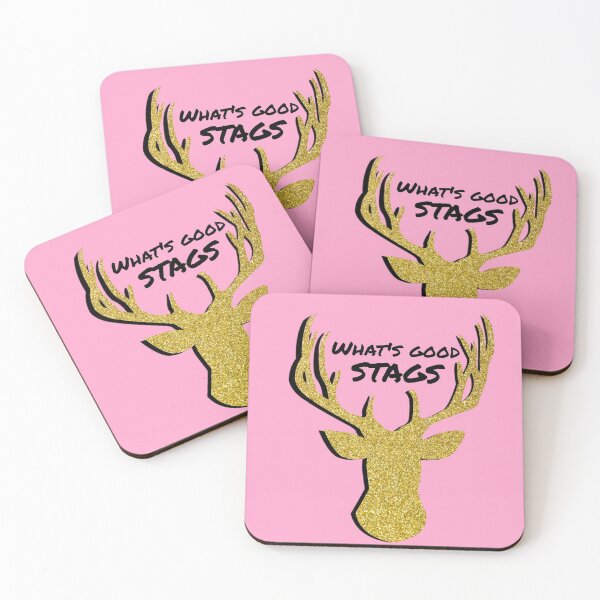 Item preview, What's Good Stags designed and sold by Gracekfallon.