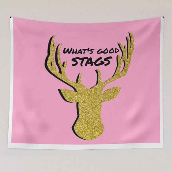 Item preview, What's Good Stags designed and sold by Gracekfallon.