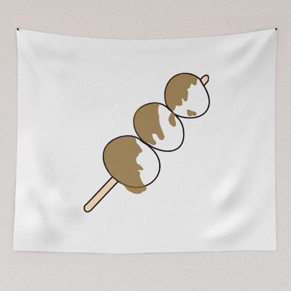 Item preview, Dango with sauce designed and sold by gruthepidgeon.