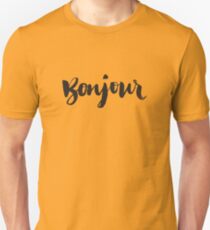 bonjour Unisex T-Shirt
