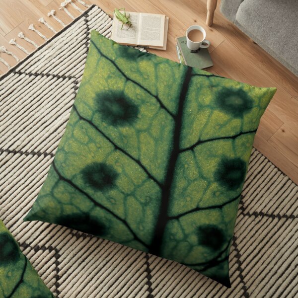 Macro fern leave Floor Pillow
