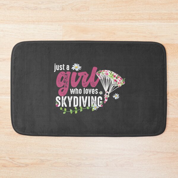 Item preview, Just A Girl Who Loves Skydiving designed and sold by teedad.