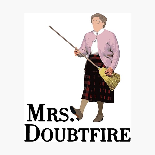 Mrs. Doubtfire Photographic Print