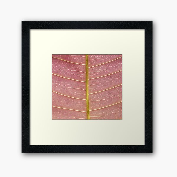 Item preview, Pink macro leaf print designed and sold by Pacesyte.