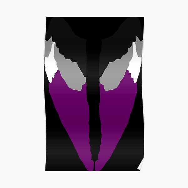 Angel Bird Wings In Asexual Pride Flag Colors Poster For Sale By Caelanpride Redbubble 9761