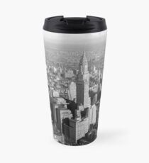 Taza de viaje Vintage Midtown Manhattan Photograph