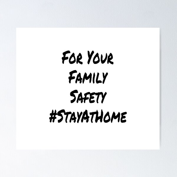 Item preview, Stay at home for your family safety designed and sold by ReoMrCool.