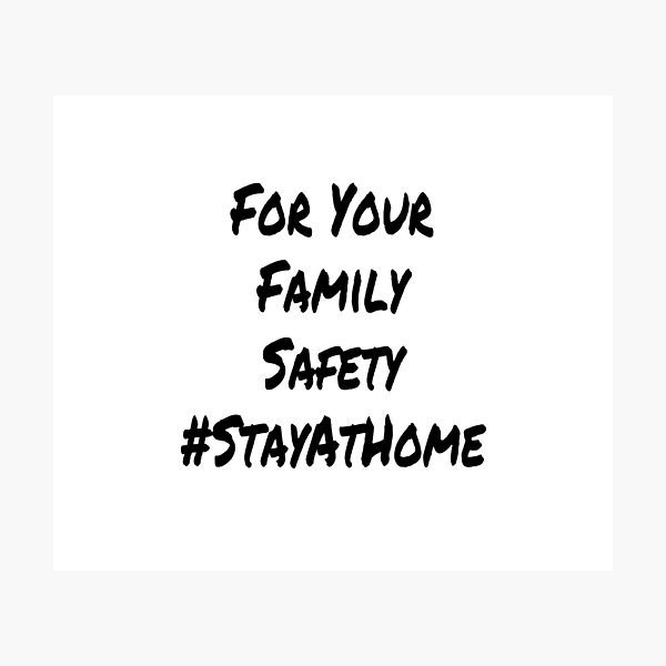 Item preview, Stay at home for your family safety designed and sold by ReoMrCool.