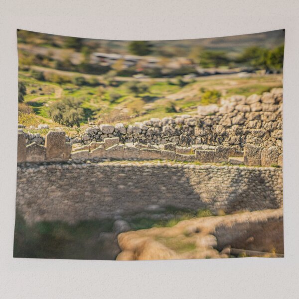Item preview, Tilt-Shift King Agamemnon Palace 1 designed and sold by KensLensDesigns.