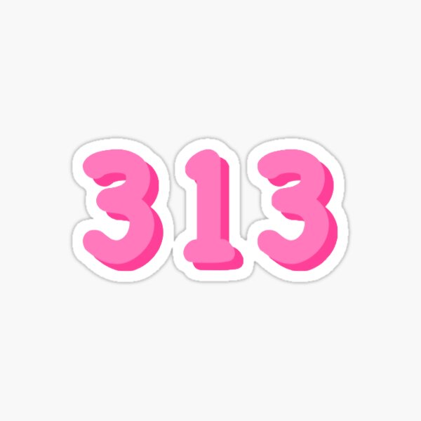 Item preview, 313 area code designed and sold by sydrburnett.