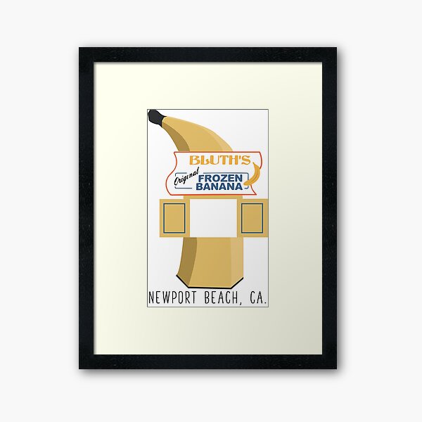 Arrested Development - Bluths Frozen Banana Stand Gerahmter Kunstdruck
