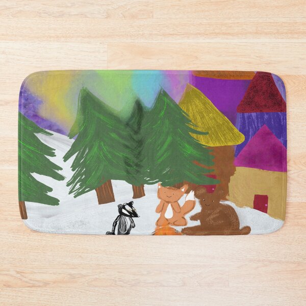 Item preview, Winter animals illustration 2 designed and sold by Thedisc0panda.