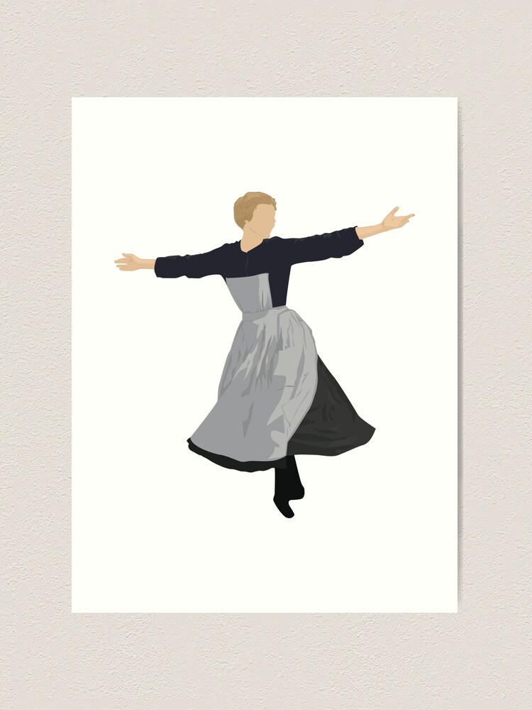 Stretched Canvas Movie Poster - The Sound of Music, Julie popular Andrews - Art Reproduction Giclee