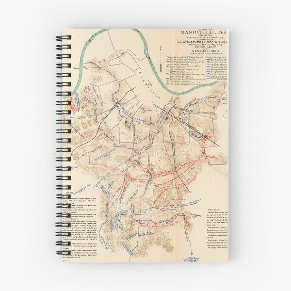 Item preview, Various Civil War Battlefields Vintage Map (1895) designed and sold by BravuraMedia.