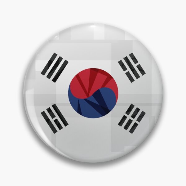 Item preview, South Korea flag designed and sold by fimbisdesigns.