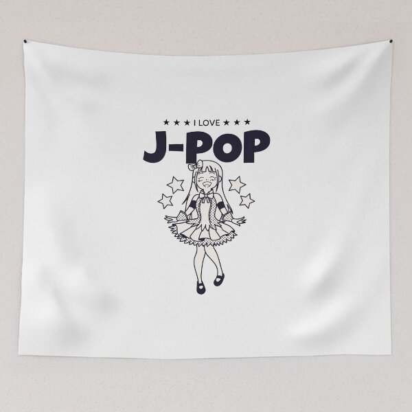 Artikelvorschau, Ich liebe J-Pop I Love entworfen und verkauft von MoTeesMo.