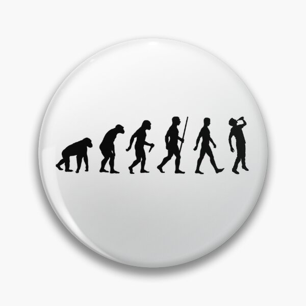 Item preview, Evolution of man drinking beer designed and sold by Byfab.
