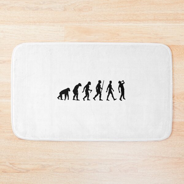 Item preview, Evolution of man drinking beer designed and sold by Byfab.