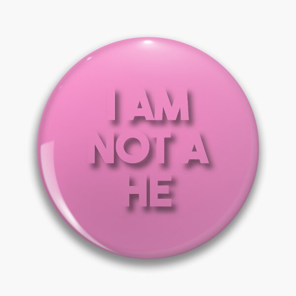 Item preview, I Am Not a He, shadow designed and sold by Skyler Orion X.