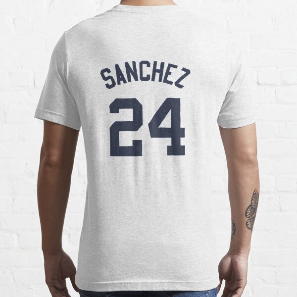 Gary Sanchez 24 Jersey Number Classic T-Shirt Essential T-Shirt for Sale  by veronicaab