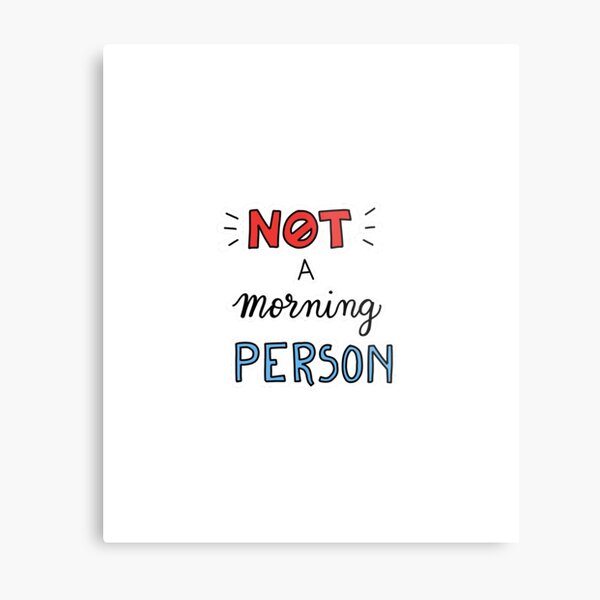 Item preview, Not a morning person designed and sold by VinyLab.