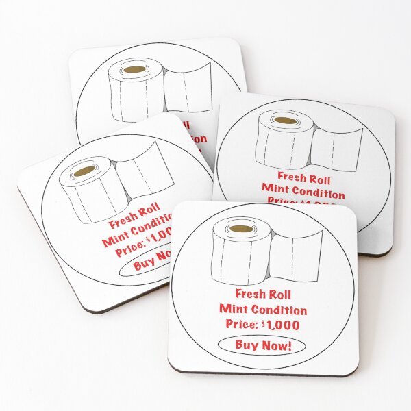 Item preview, Funny Toilet Paper Ad designed and sold by ShotCityMedia.