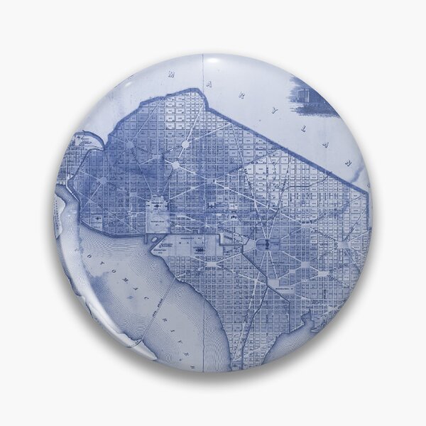 Item preview, Old DC Map designed and sold by sjroot.