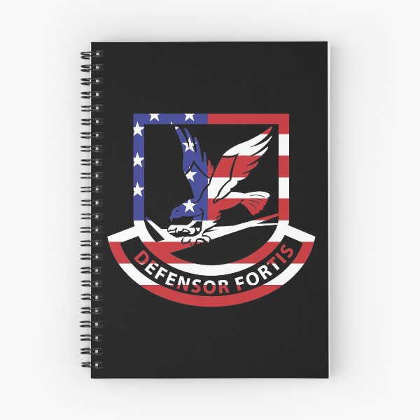 Item preview, stars and stripes security forces defensor fortis design designed and sold by D3everything.