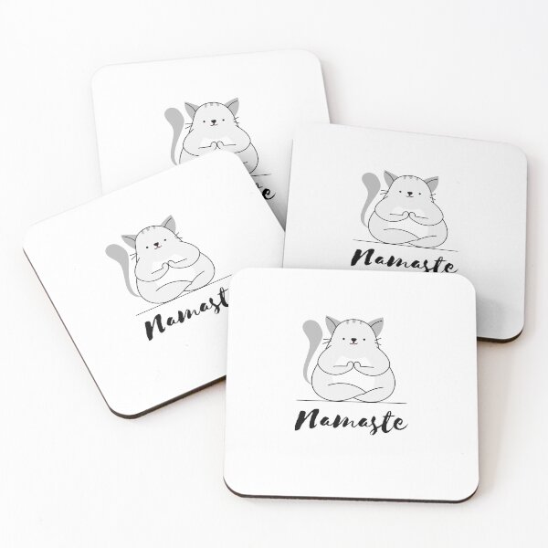 Item preview, Namaste cat yoga designed and sold by MoTeesMo.