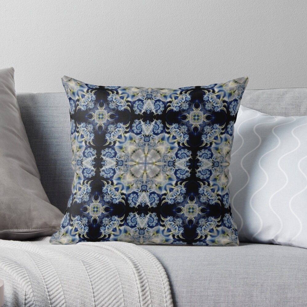 Kaleidoscope Kreation 1025 Throw Pillow