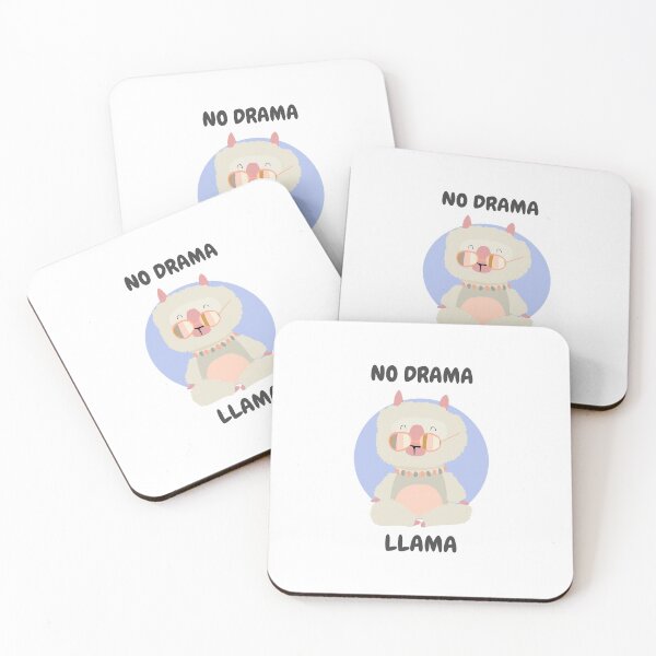 Item preview, No Drama LLAMA - Yoga Meditation designed and sold by MoTeesMo.