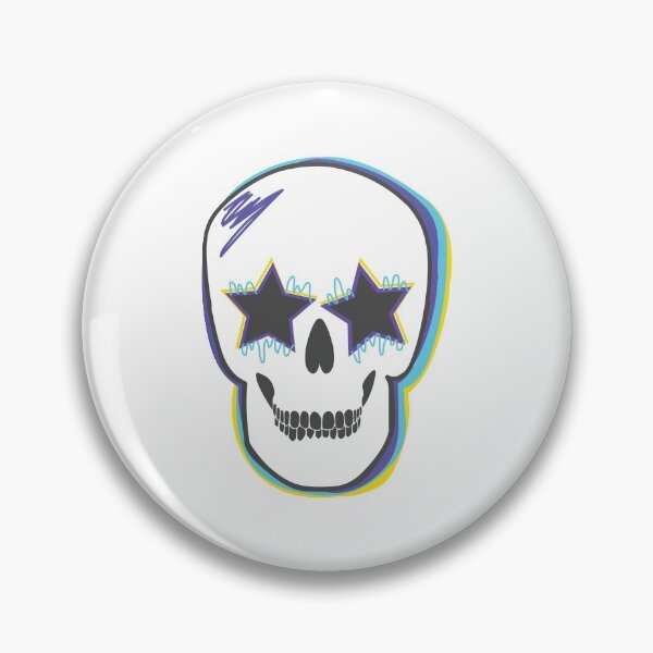 Item preview, Retro Skull Doodle designed and sold by sydchance.