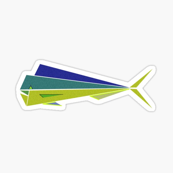 Vista previa del artículo con la obra «Mahi mahi», diseñado y vendido por SouthbyKeyWest.