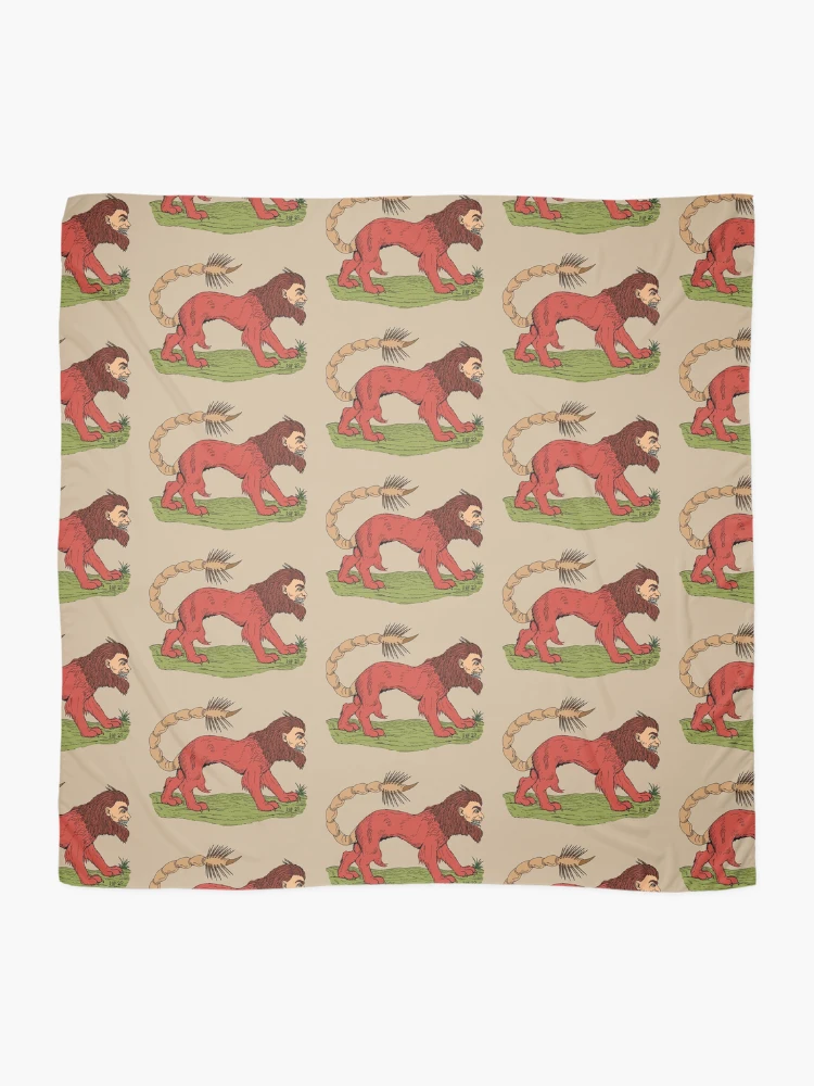 Thumbnail 2 of 3, Scarf, Manticore designed and sold by Azure Lion Productions.