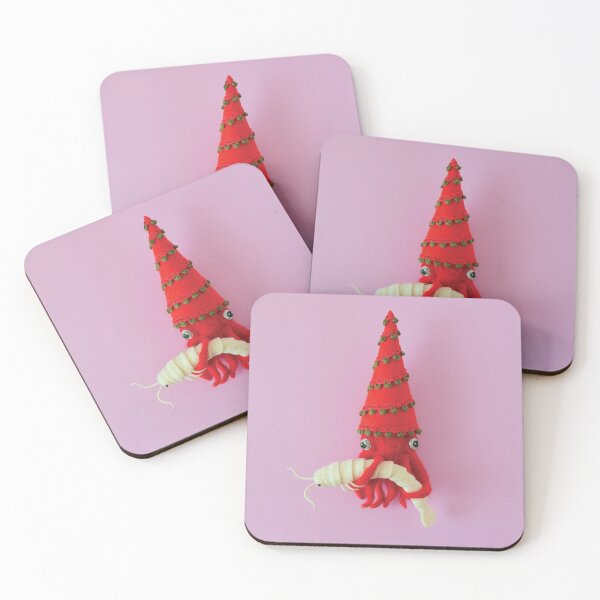 Item preview, Ancient Red Squid designed and sold by Hiné Mizushima.
