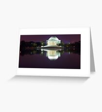 Jefferson Memorial 1 Greeting Card