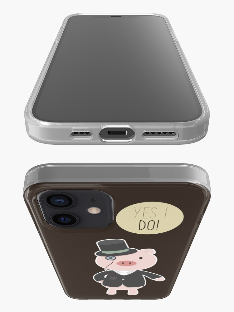 Alternate view of Yes I Do! - Groom iPhone Case