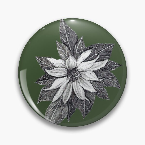 Item preview, Florida Flower pencil drawing designed and sold by Art Extraordinaire from Linda McMillen to you.