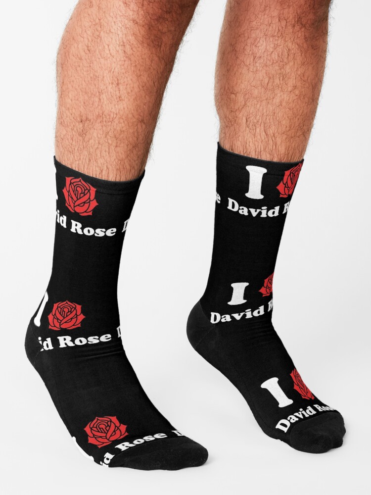 Alternate view of I Love David Rose Schitt's Creek Socks