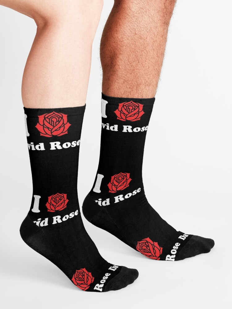 Alternate view of I Love David Rose Schitt's Creek Socks