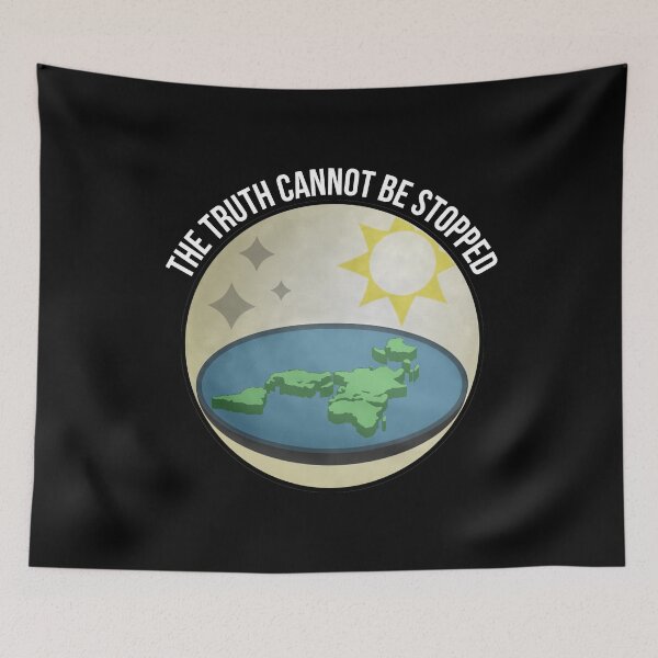 Item preview, Flat Earth The Truth Cannot Be Stopped designed and sold by flippinsg.
