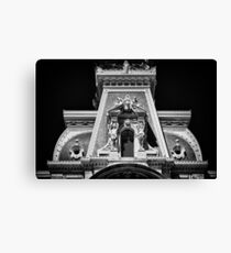 Philadelphia City Hall Detail. Canvas Print