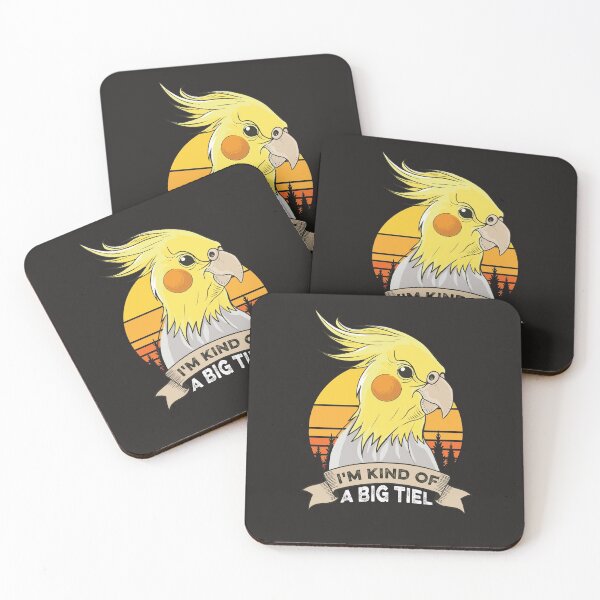 Item preview, Cockatiel Cartoon Funny Art designed and sold by MrEddie10.
