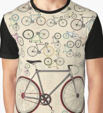 Love Fixie Road Bike Graphic T-Shirt