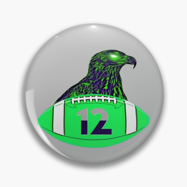 Item preview, Seattle Football Hawk's 12th Man designed and sold by B1GSportswear.
