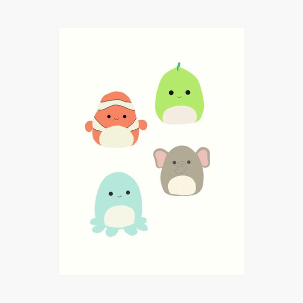 Squishmallows Art Print