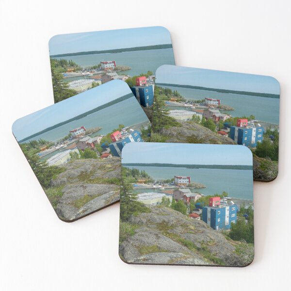 Item preview, City of Yellowknife and Yellowknife Bay, Northwest Territories, Canada designed and sold by VadimK.
