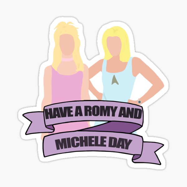 Romy And Michele Stickers for Sale Redbubble