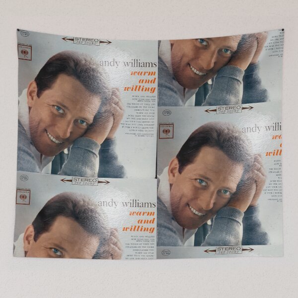 Item preview, Andy Williams, Warm & Willing, Lounge, Pop, singer designed and sold by Vintaged.
