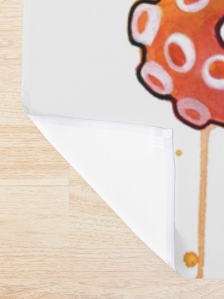 Alternate view of Octopus Sunrise Shower Curtain